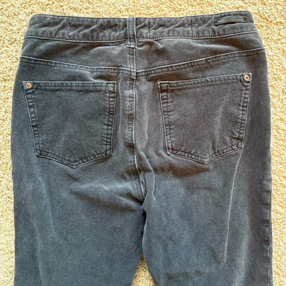 Pilcro And The Letterpress High Rise Skinny Corduroy Pants Womens 28x24 Gray - Picture 4 of 11
